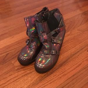 Boohoo platform shoes